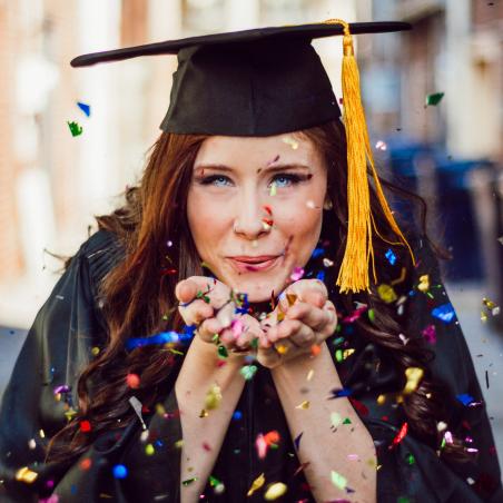 Frisch promoviert...